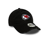 Kšiltovka New Era - NFL Wash & Distressed 9TWENTY - Kansas City Chiefs - Black