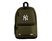 Batoh New Era - MLB Delaware Backpack - NY Yankees - New Olive