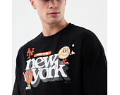 Triko New Era - MLB Icon Graphic Tee - NY Mets - Black
