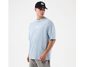 Triko New Era - MLB Script Oversized Tee - NY Yankees - Sky Blue