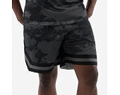 Kraťasy New Era - Branded Print Mesh Shorts - Black
