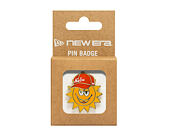 Připínáček New Era - Branded Cap Pin Sunny - Yellow / Silver