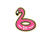 Připínáček New Era - Branded Cap Pin Flamingo - Gold