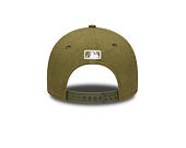 Kšiltovka New Era - MLB Linen 9FORTY M-CROWN - LA Dodgers - New Olive