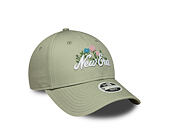 Dámská Kšiltovka New Era - Branded Beaded 9FORTY - Pastel Green