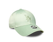 Dámská Kšiltovka New Era - MLB Satin Bow Back 9FORTY - LA Dodgers - Pastel Green