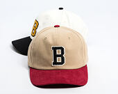 Kšiltovka Brixton - Big B Mp Cap - Sand/Burgundy
