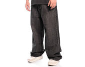 Kalhoty Ed Hardy - Embroidered Angel Xxtra Fit Jeans - Distressed Black Wash