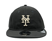 Kšiltovka New Era - MLB Nylon Ripstop 9FIFTY Retro Crown - NY Mets - Black