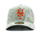 Kšiltovka New Era - MLB Three Looms "Leafy Palm" 59FORTY A-Frame - NY Mets - Stone