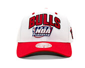 Kšiltovka Mitchell & Ness - Post Season - NBA - Chicago Bulls - White