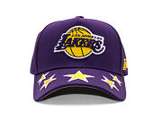Kšiltovka Mitchell & Ness - Shining Stars - NBA - Los Angeles Lakers - Purple