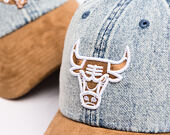 Kšiltovka Mitchell & Ness - Den Suede Strapback - NBA - Chicago Bulls - Blue