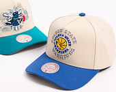 Kšiltovka Mitchell & Ness - Off Tilted Hwc - NBA - Golden State Warriors - Off White