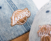 Kšiltovka Mitchell & Ness - Den Suede Strapback - NBA - Los Angeles Lakers - Blue