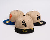 Kšiltovka New Era - MLB "Summer Twine" 59FIFTY - Chicago White Sox - Team Color / Open Market Tan