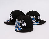 Kšiltovka New Era - MLB "Tidal Wave" 59FIFTY - LA Dodgers - Black