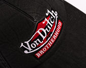 Kšiltovka Von Dutch - Baseball Cap - Brotherhood Patch - Black