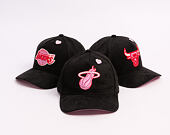 Kšiltovka Mitchell & Ness - All Heart - NBA - Miami Heat - Black