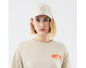 Triko New Era - Branded Food Character Oversized Tee - Stone