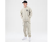 Bunda New Era - MLB Piping Track Jacket - NY Yankees - Stone
