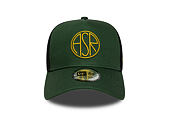 Kšiltovka New Era - Seasonal 9FORTY A-Frame Trucker - AS Roma - Cilantro Green