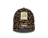 Dámská Kšiltovka New Era - F1 Leopard 9FORTY - Visa Cash App RB - Brown