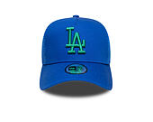 Dětská Kšiltovka New Era - MLB Essential 9FORTY A-Frame Trucker - LA Dodgers - Blue / Green
