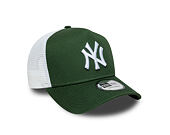 Kšiltovka New Era - MLB League Essential 9FORTY A-Frame Trucker - NY Yankees - Cilantro Green