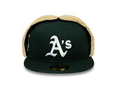 Kšiltovka New Era - MLB World Series Dog-Ear 59FIFTY - Oakland Athletics - Green