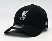 Kšiltovka New Era - Liverpool FC - 9FORTY Core Cap - Black / White
