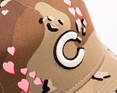 Kšiltovka New Era - MLB Camo Hearts - Chicago Cubs - MLB - Desert Camo