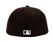 Kšiltovka New Era - MLB Seasonal 59FIFTY - Oakland Athletics - Burnt Wood - Brown