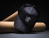 Kšiltovka New Era - Faux Suede 9FORTY A-Frame Trucker - ASTON VILLA FC - Graphite