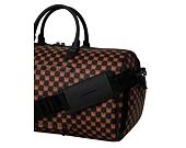 Taška Sprayground - Sharks In Paris Wtf Bubble Brown Check Duffle