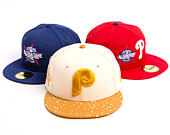 Kšiltovka New Era - MLB All Star Game 2026 59FIFTY - Philadelphia Phillies - Cream / Panama Tan