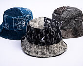 Klobouk Kangol - TRENDS PACK - Denim Mashup Bucket - Black Topstitch