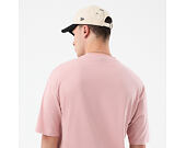 Triko New Era - Branded Beach Graphic Oversized Tee - Pink Rouge