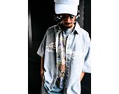 Košile Ed Hardy - Mens Eagle And Stars Relaxed Denim Shirt - Bleach