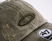 Kšiltovka Oakley - ‘47 Reserve Distressed Cap - Deep Olive
