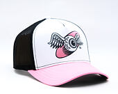 Dámská Kšiltovka Von Dutch - Baseball - Embroidery - White / Pink