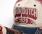 Kšiltovka Von Dutch - Baseball - Embroidery - Red / Navy