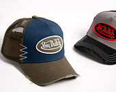 Kšiltovka Von Dutch - Trucker - Patch - Green / Navy