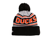 Kulich New Era - NHL Evergreen Wordmark Pom Medium Knit - Anaheim Ducks - Team Color