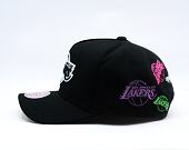 Kšiltovka Mitchell & Ness - NBA 404 Club Neon Pro Snapback - Los Angeles Lakers - Black