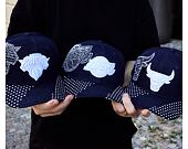 Kšiltovka Mitchell & Ness - NBA Run Stitch Pro Snapback - Chicago Bulls - Blue
