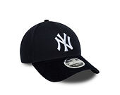 Kšiltovka New Era - MLB Cord Visor 9FORTY M-CROWN - NY Yankees - Navy