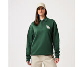 Mikina New Era - MLB Quarter Zip - LA Dodgers - Cilantro Green