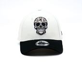 Kšiltovka New Era - Branded Skull Pack 9FORTY - Ivory / Black