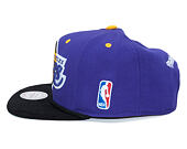 Kšiltovka Mitchell & Ness Viscord Los Angeles Lakers Team Colors Snapback